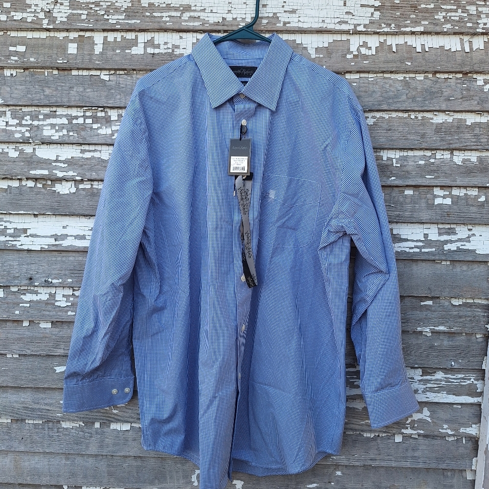 Kenneth Roberts shirt Size 17 32/33 NWT